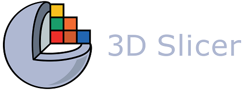 3D Slicer logo - powerful open-source software for visualizing, editing, and segmenting medical images in DICOM and NIfTI formats.